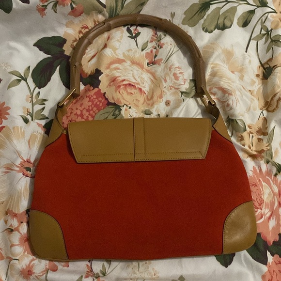 💎Vintage Gucci, Jackie suede shoulder bag 💎 - Picture 6 of 11